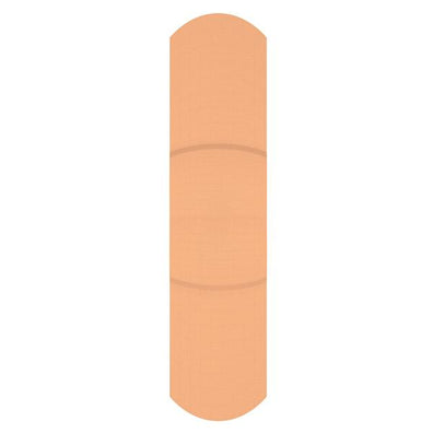 Bandage Strips Fabric 3/4x3" Tan 100/Bx, 24 BX/CA - Surgical Supplies NY